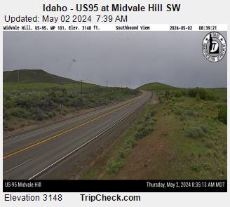 Idaho - US95 at Midvale Hill SW